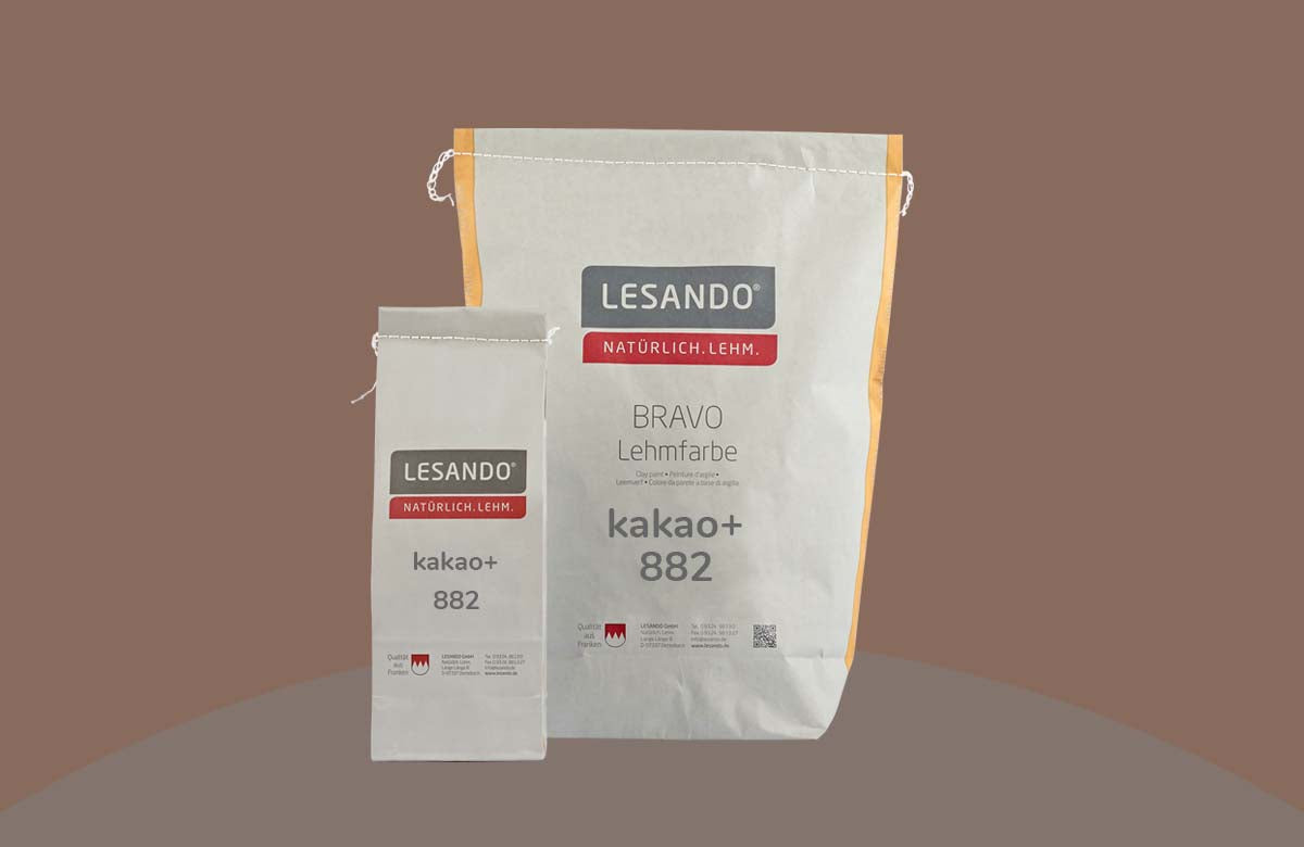 Lehmfarbe Lesando Bravo Mischtöne Farbserie eterno1