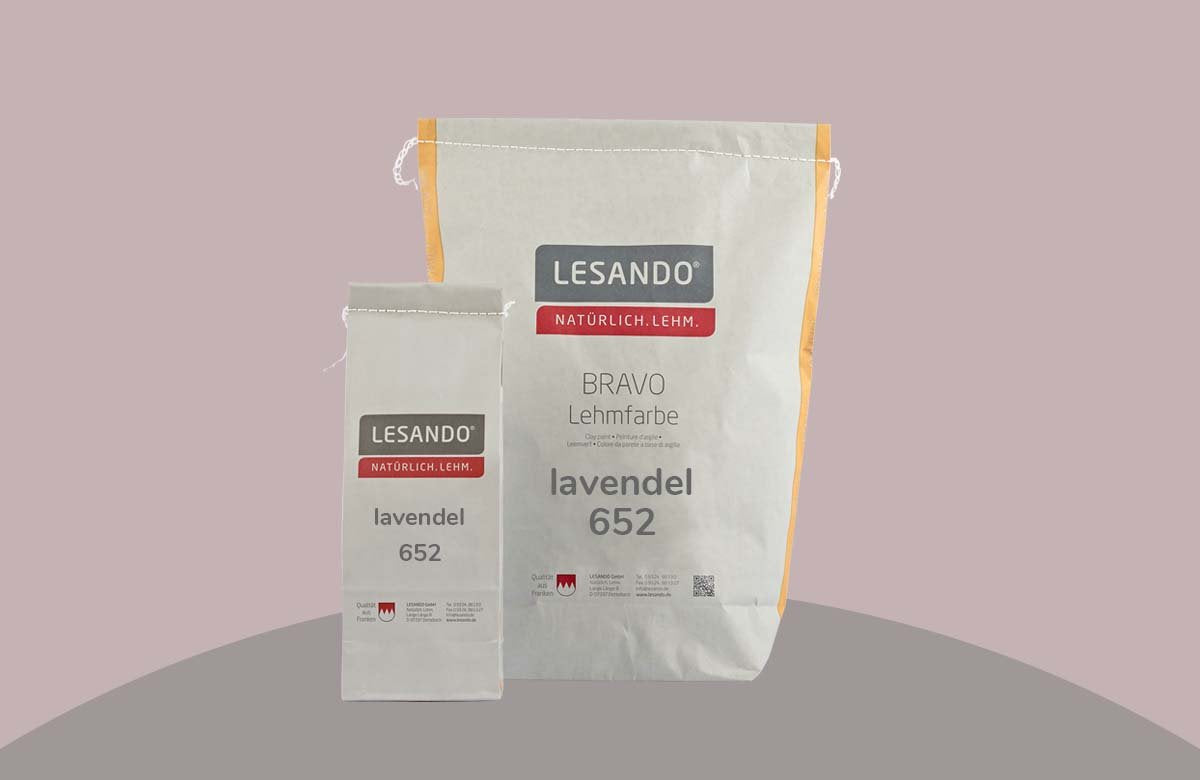 Lehmstreichputz Lesando (Bravo+Effekt Furioso) Farbserie eterno 1