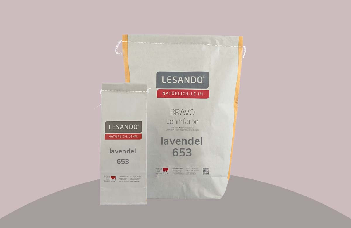 Lehmfarbe Lesando Bravo Mischtöne Farbserie eterno1