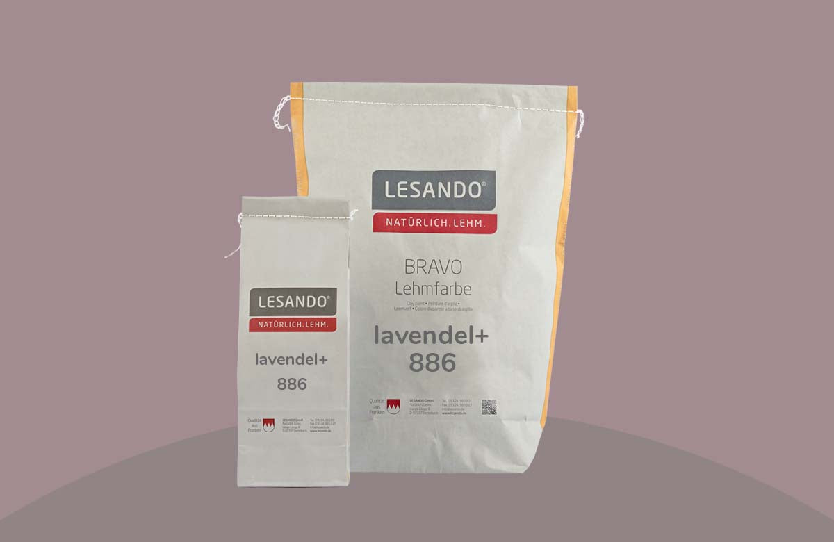 Lehmfarbe Lesando Bravo Mischtöne Farbserie eterno1