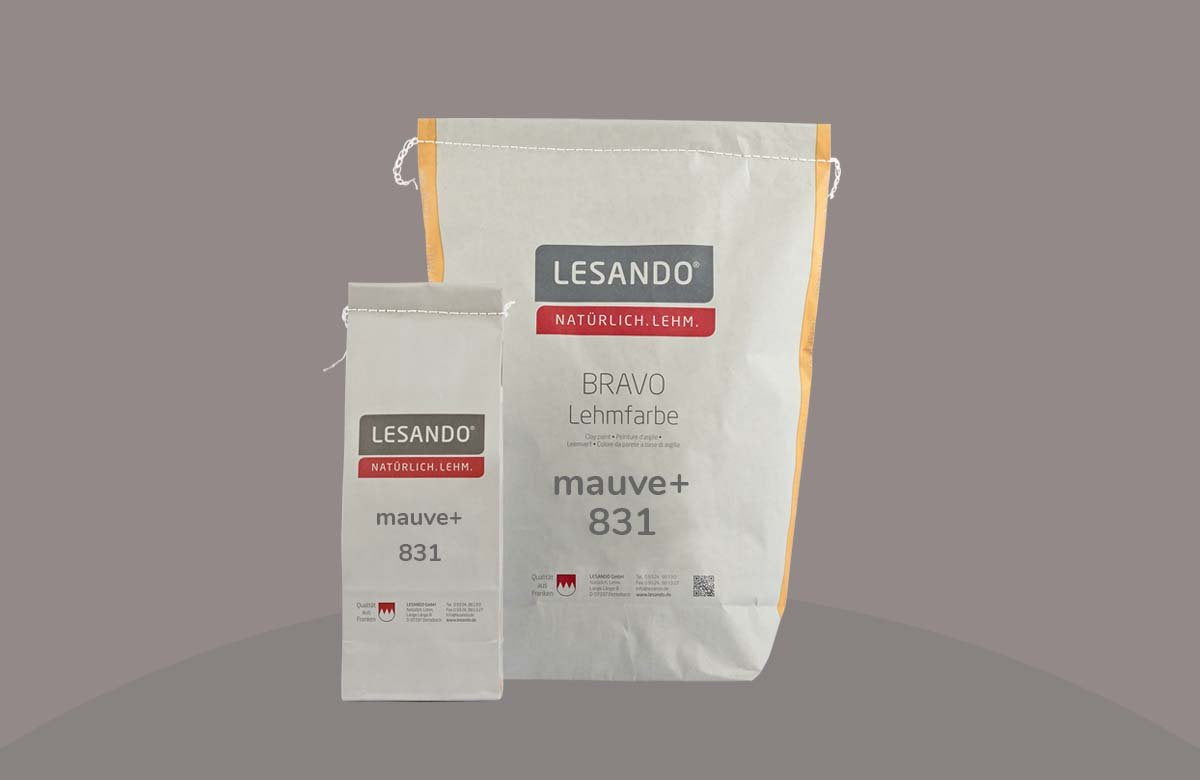 Lehmstreichputz Lesando (Bravo+Effekt Furioso) Farbserie puro 2