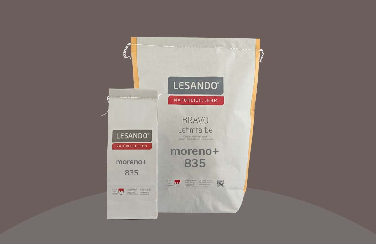 Lehmstreichputz Lesando (Bravo+Effekt Furioso) Farbserie puro 2