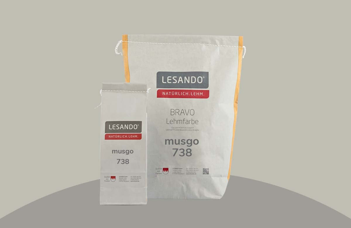 Lehmstreichputz Lesando (Bravo+Effekt Furioso) Farbserie anno 1