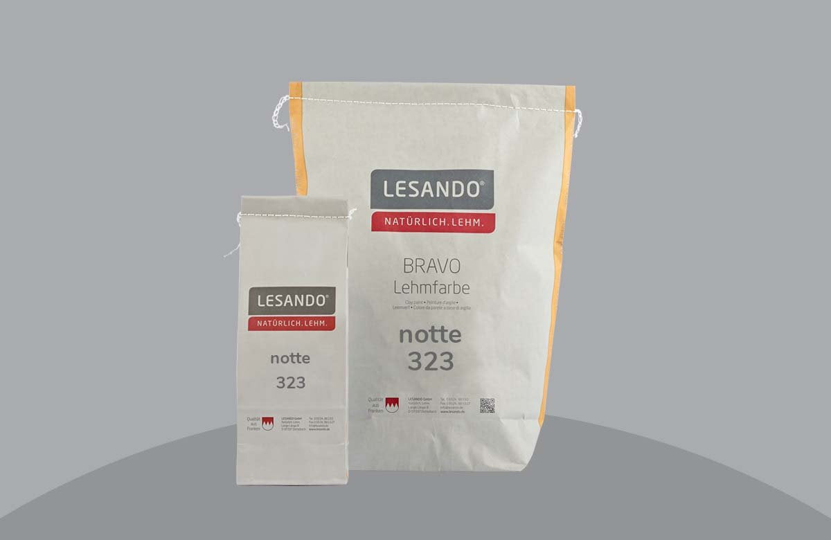 Lehmstreichputz Lesando (Bravo+Effekt Furioso) Farbserie puro 1