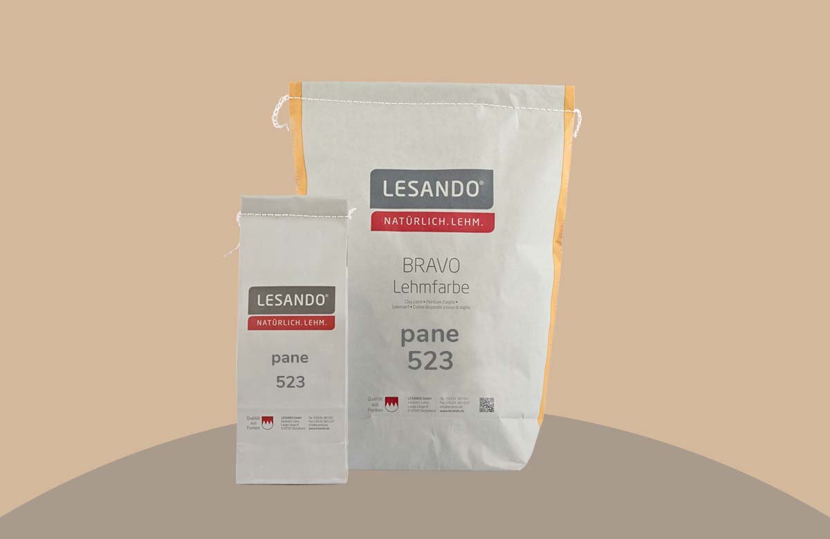 Lehmstreichputz Lesando (Bravo+Effekt Furioso) Farbserie eco 1