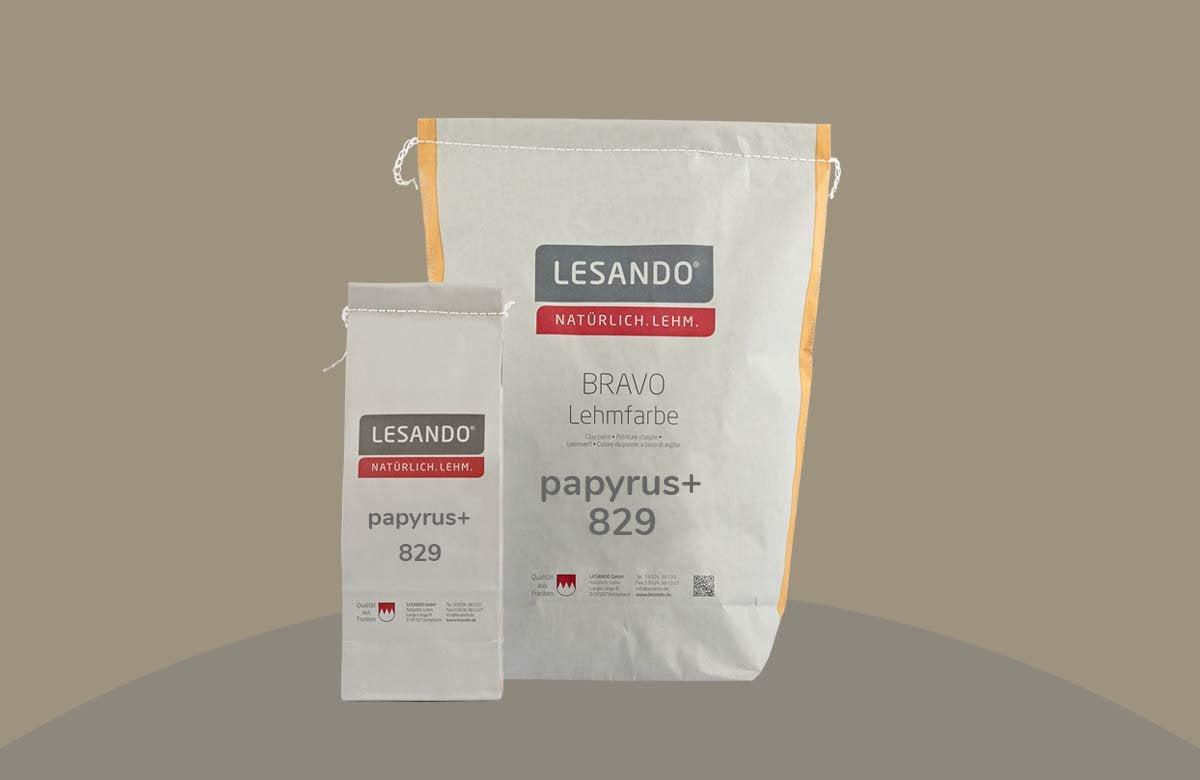Lehmstreichputz Lesando (Bravo+Effekt Furioso) Farbserie puro 2