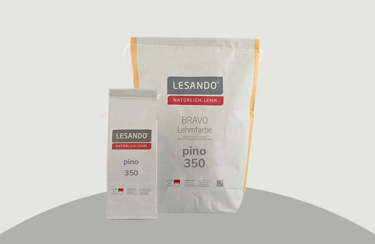 Lehmstreichputz Lesando (Bravo+Effekt Furioso) Farbserie puro 1