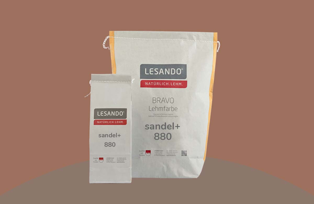 Lehmfarbe Lesando Bravo Mischtöne Farbserie eterno1