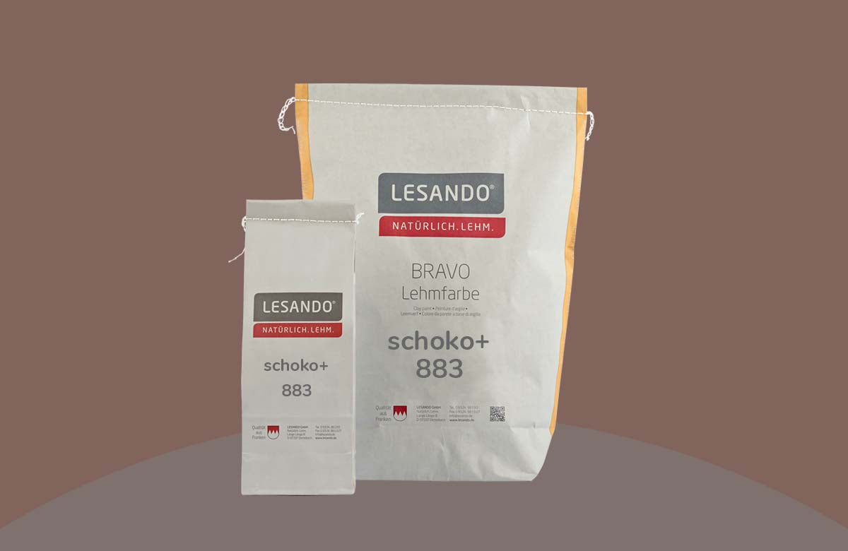 Lehmfarbe Lesando Bravo Mischtöne Farbserie eterno1