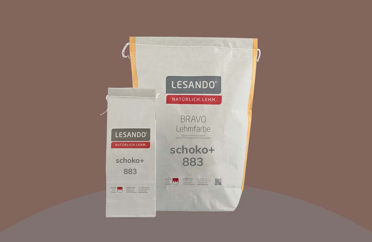 Lehmstreichputz Lesando (Bravo+Effekt Furioso) Farbserie eterno 1