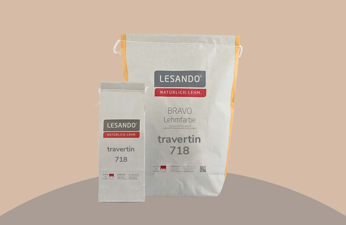 Lehmstreichputz Lesando (Bravo+Effekt Furioso) Farbserie anno 1
