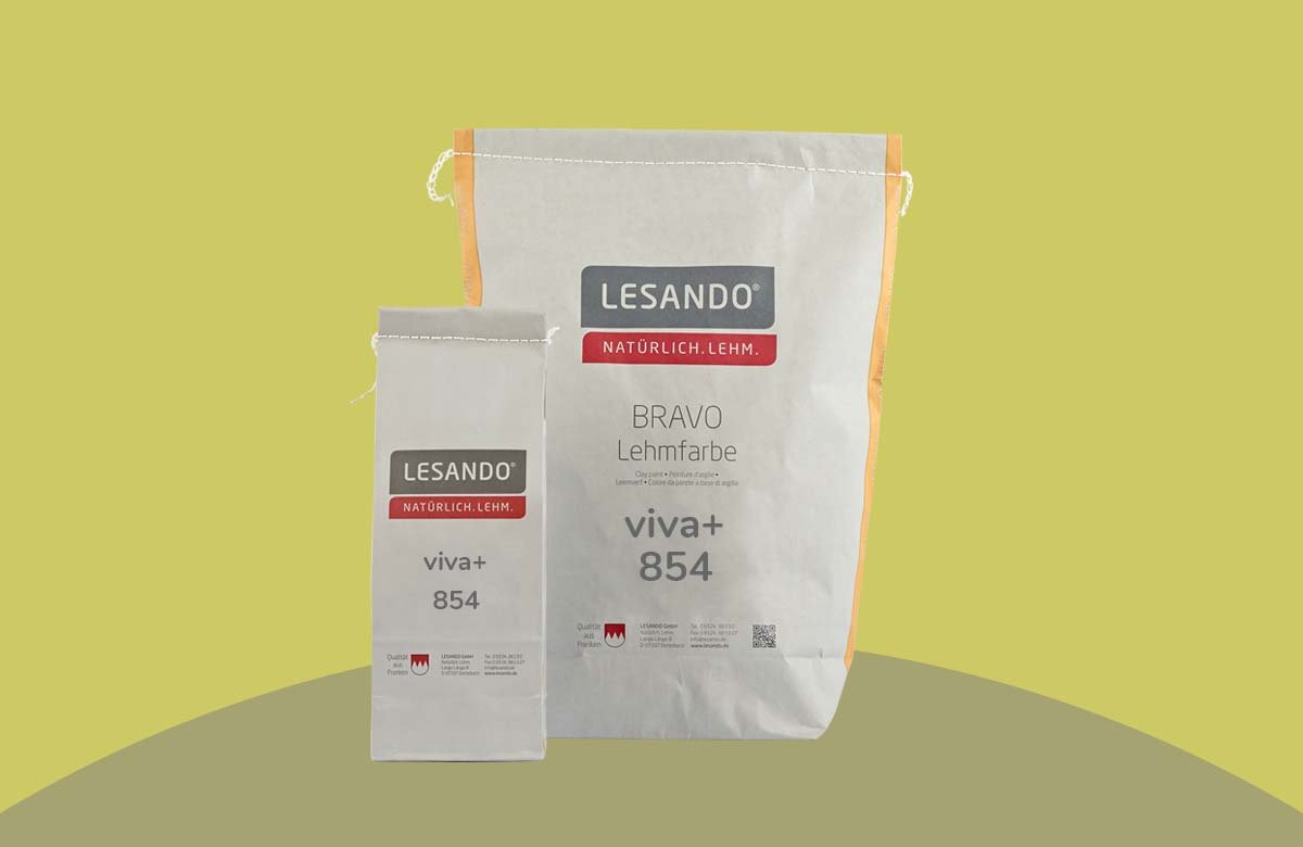 Lehmstreichputz Lesando (Bravo+Effekt Furioso) Farbserie modo 2