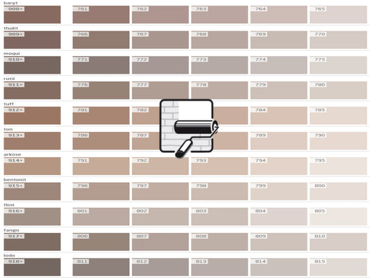 Lehmfarbe Lesando Bravo Mischtöne Farbserie anno2