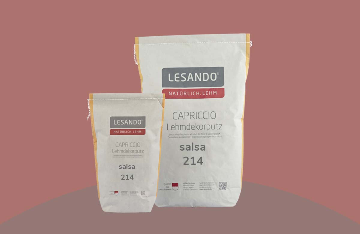 farbiger Lehmputz, Lehmdekorputz Capriccio, Farbserie modo 1