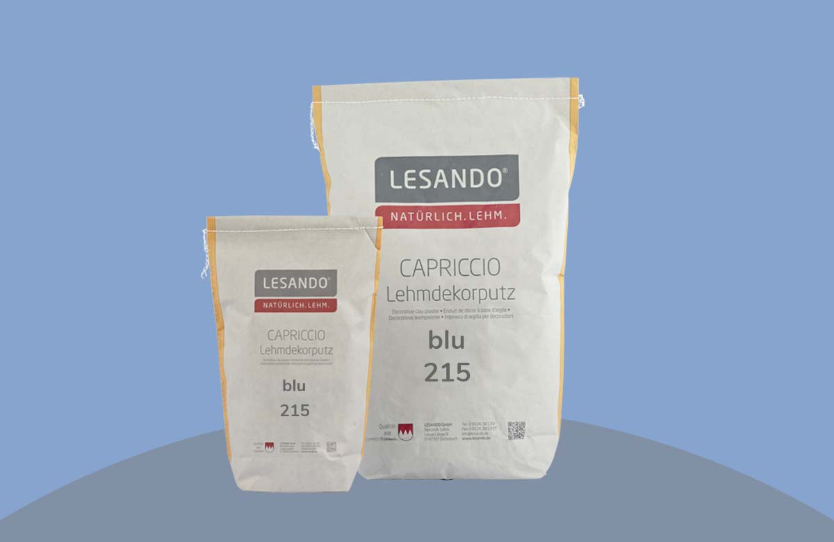 farbiger Lehmputz, Lehmdekorputz Capriccio, Farbserie modo 1