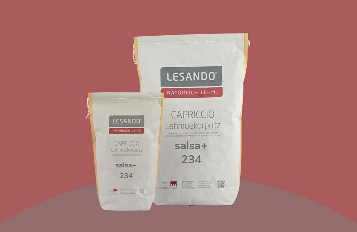 farbiger Lehmputz, Lehmdekorputz Capriccio, Farbserie modo 1