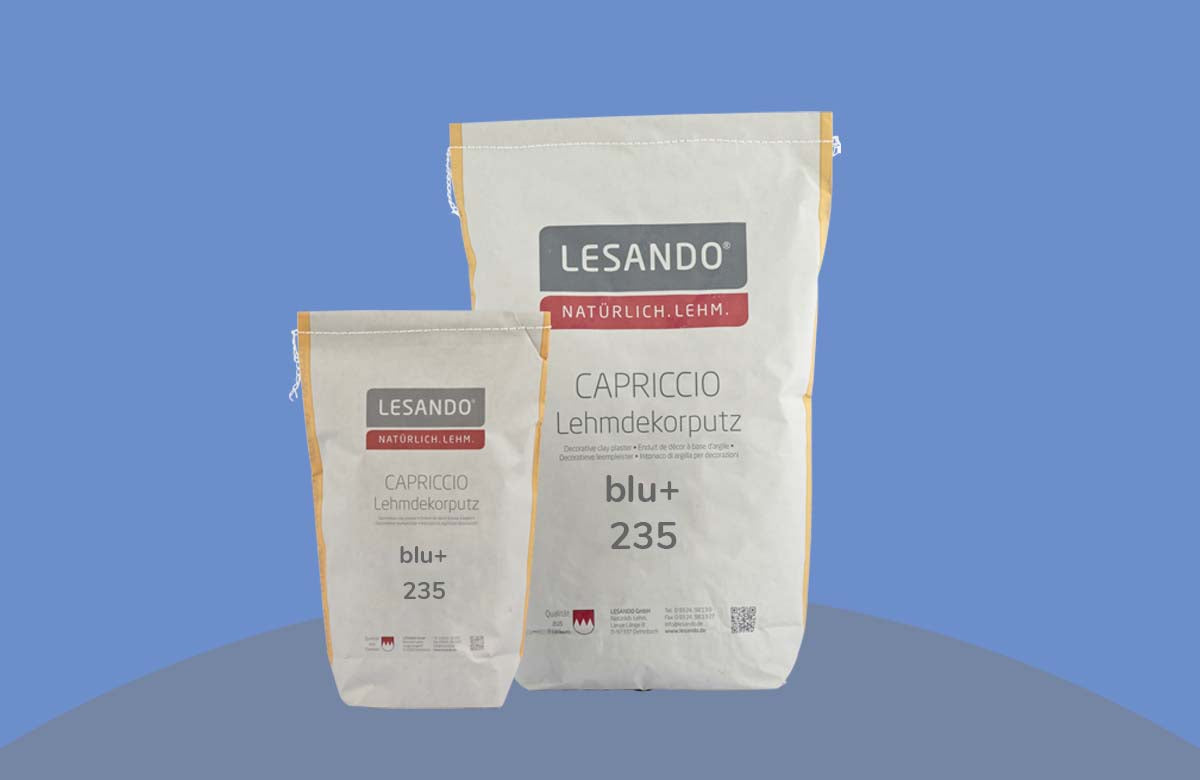farbiger Lehmputz, Lehmdekorputz Capriccio, Farbserie modo 1