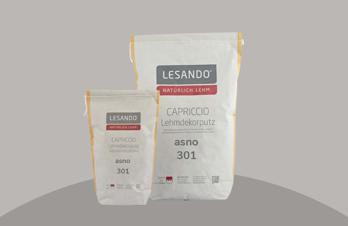 farbiger Lehmputz, Lehmdekorputz Capriccio, Farbserie puro 1