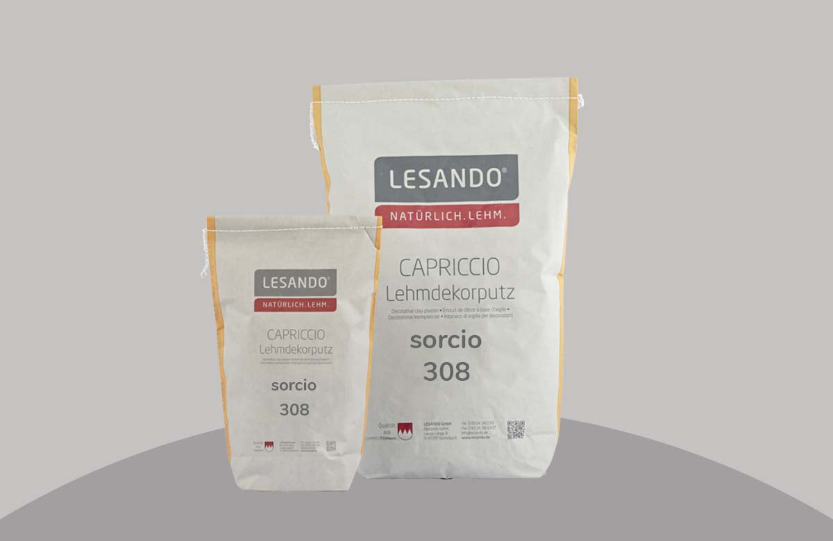 farbiger Lehmputz, Lehmdekorputz Capriccio, Farbserie puro 1