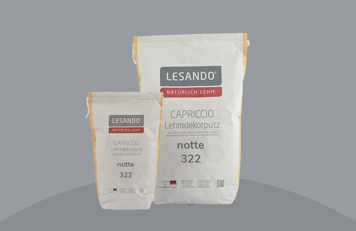 farbiger Lehmputz, Lehmdekorputz Capriccio, Farbserie puro 1