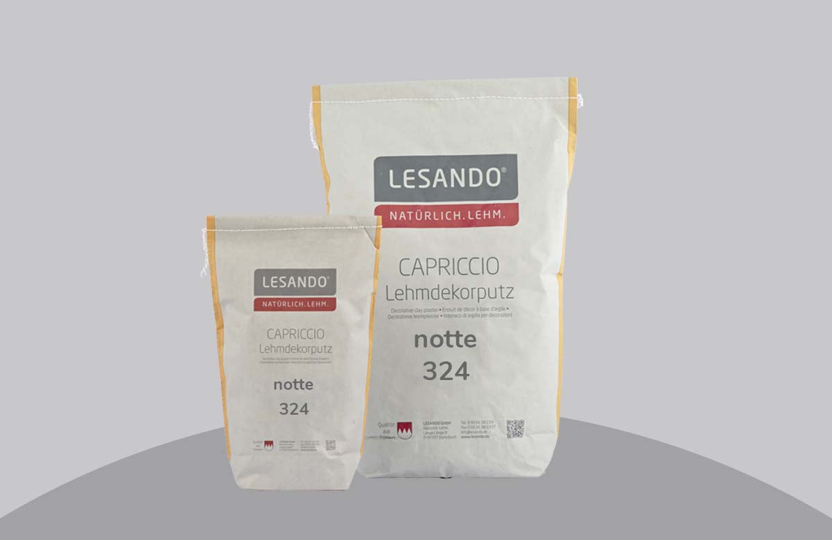 farbiger Lehmputz, Lehmdekorputz Capriccio, Farbserie puro 1