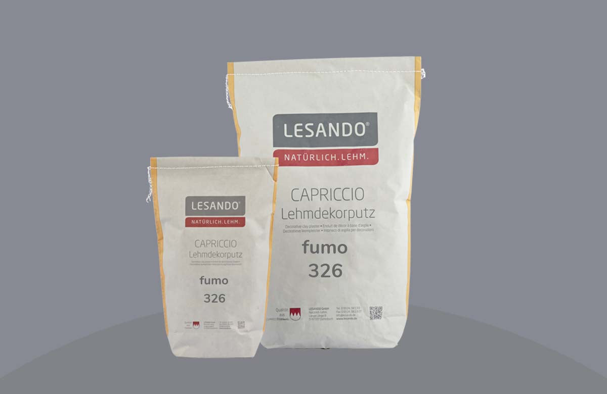farbiger Lehmputz, Lehmdekorputz Capriccio, Farbserie puro 1