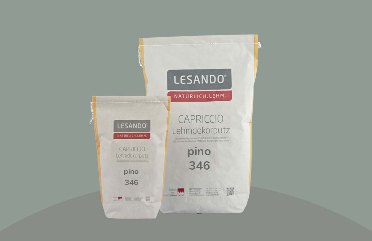 farbiger Lehmputz, Lehmdekorputz Capriccio, Farbserie puro 1