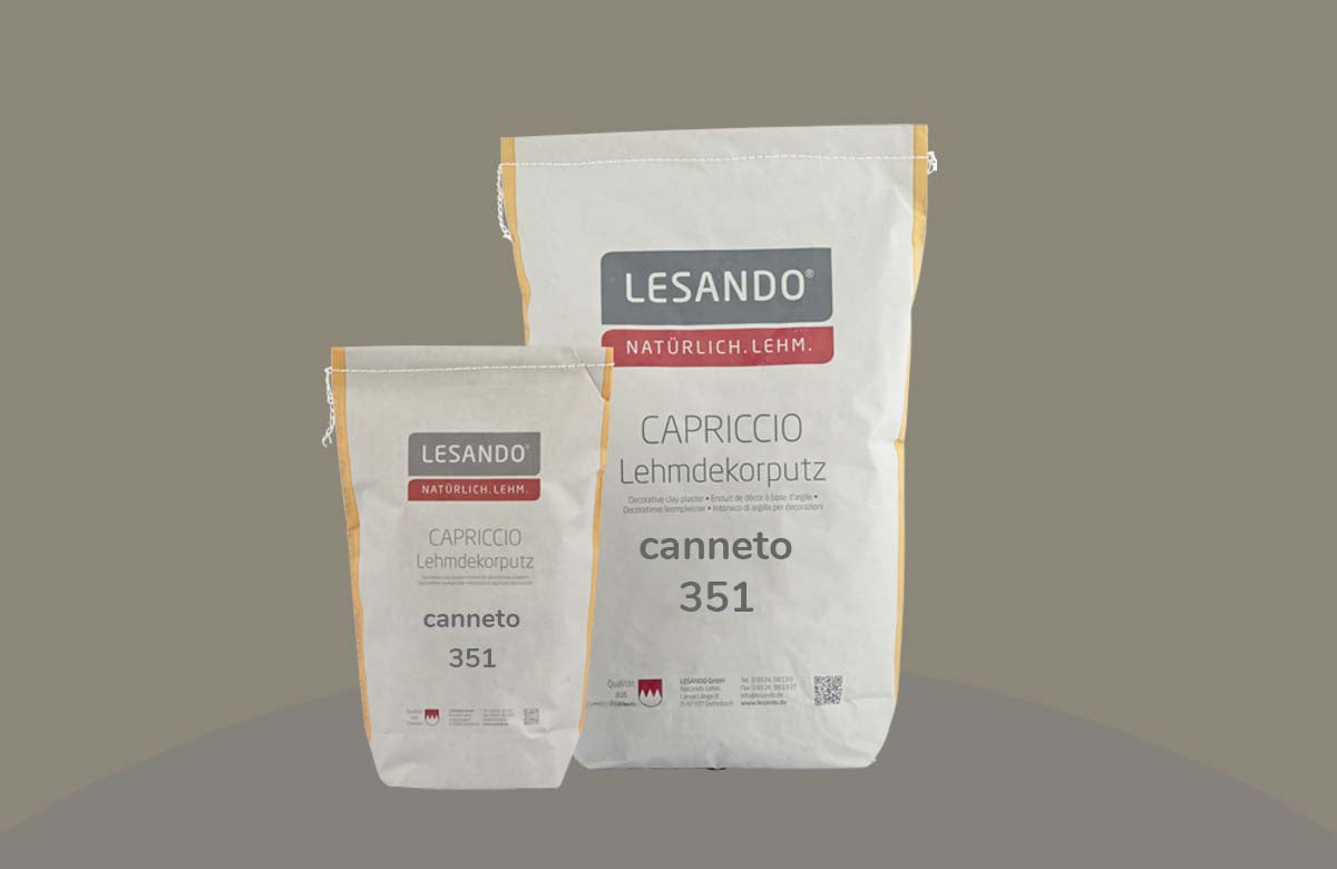 farbiger Lehmputz, Lehmdekorputz Capriccio, Farbserie puro 2