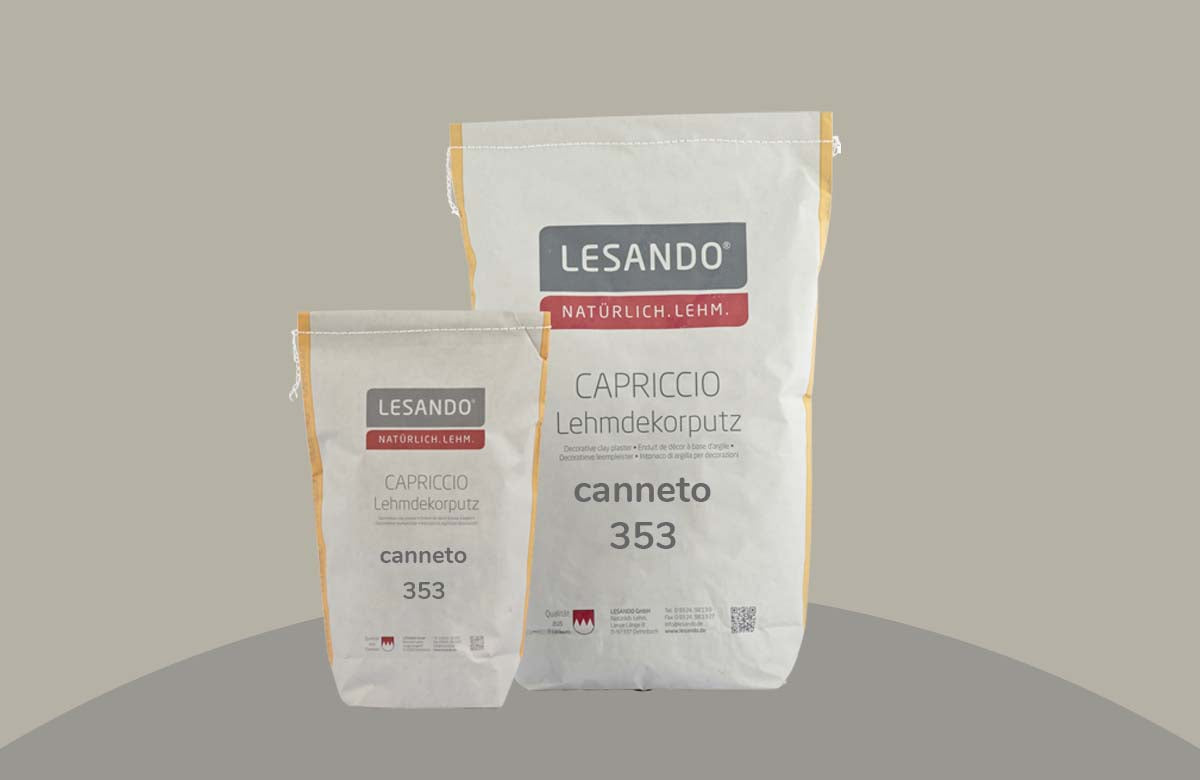 farbiger Lehmputz, Lehmdekorputz Capriccio, Farbserie puro 2