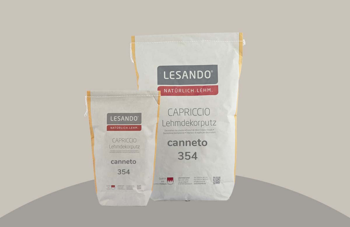 farbiger Lehmputz, Lehmdekorputz Capriccio, Farbserie puro 2