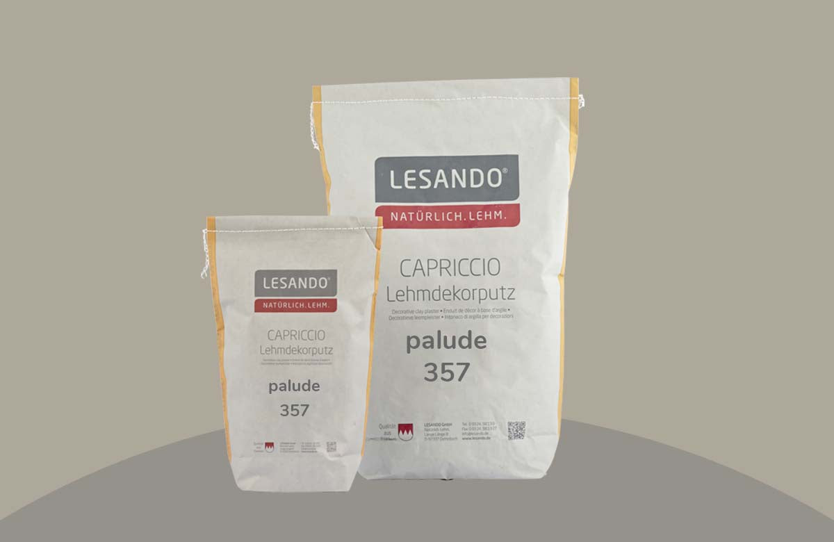 farbiger Lehmputz, Lehmdekorputz Capriccio, Farbserie puro 2