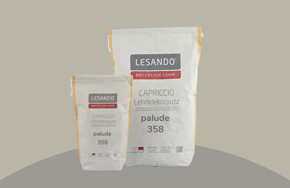 farbiger Lehmputz, Lehmdekorputz Capriccio, Farbserie puro 2