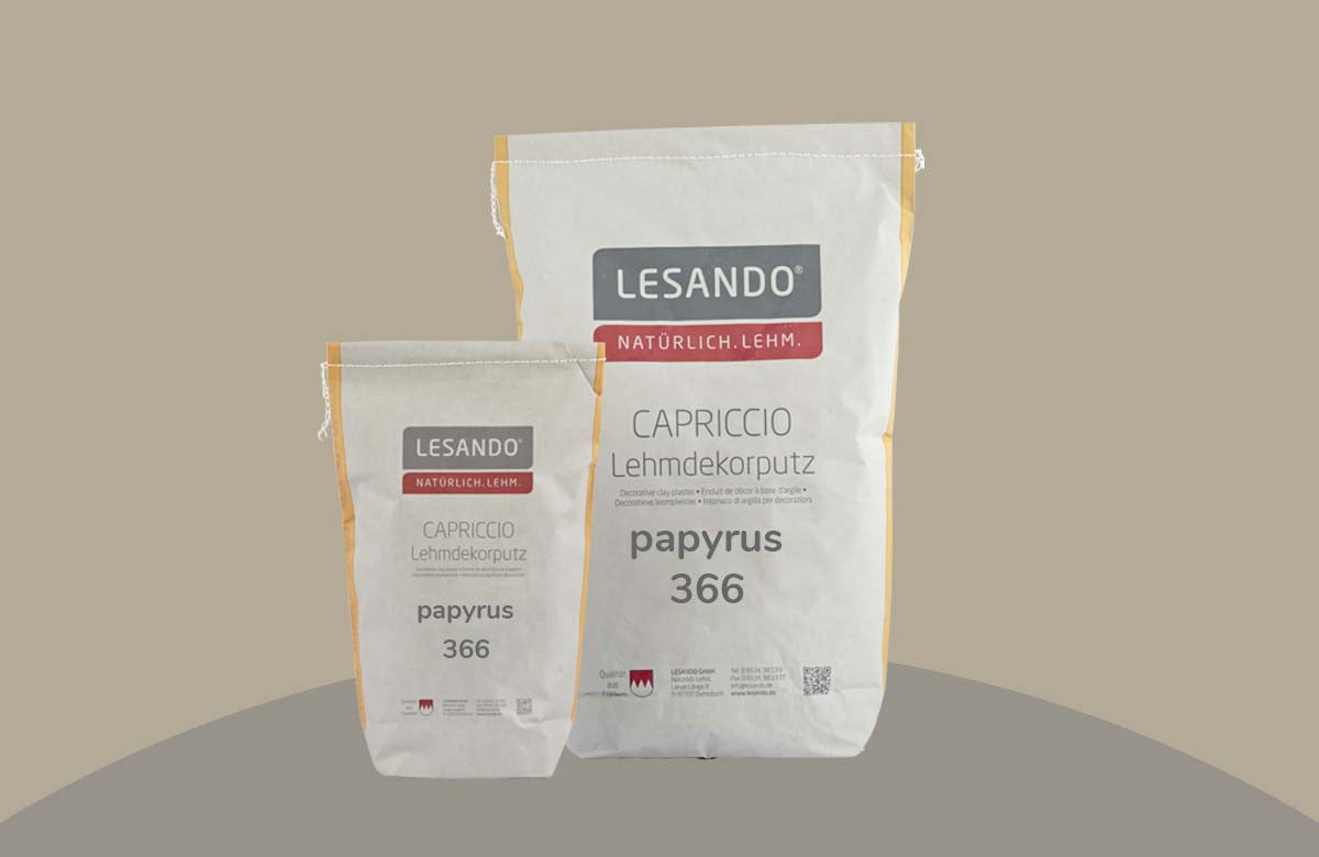 farbiger Lehmputz, Lehmdekorputz Capriccio, Farbserie puro 2