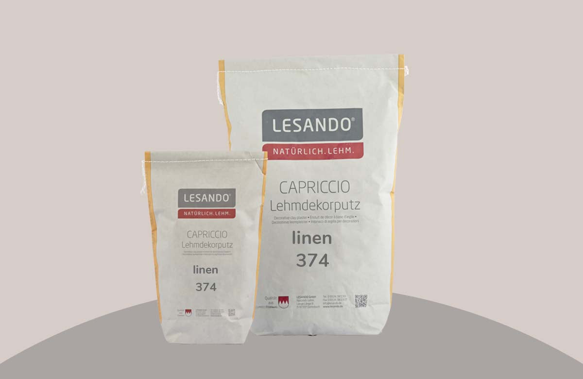 farbiger Lehmputz, Lehmdekorputz Capriccio, Farbserie puro 2