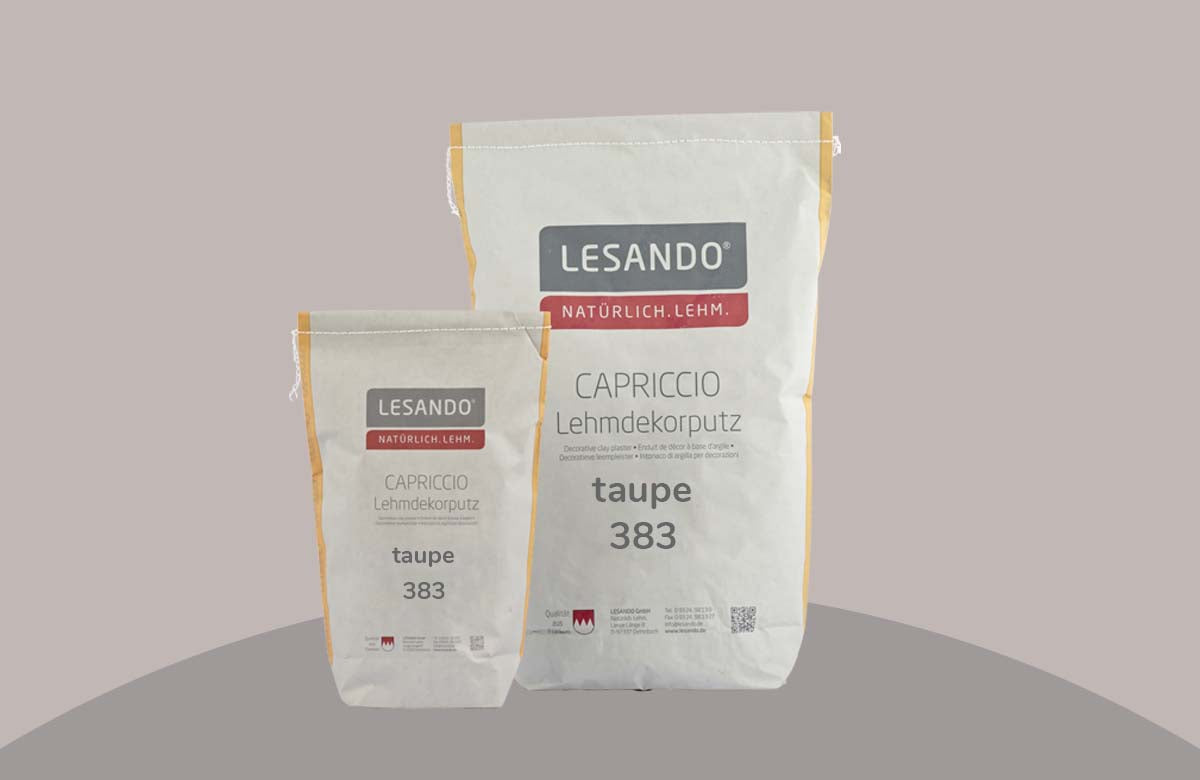 farbiger Lehmputz, Lehmdekorputz Capriccio, Farbserie puro 2