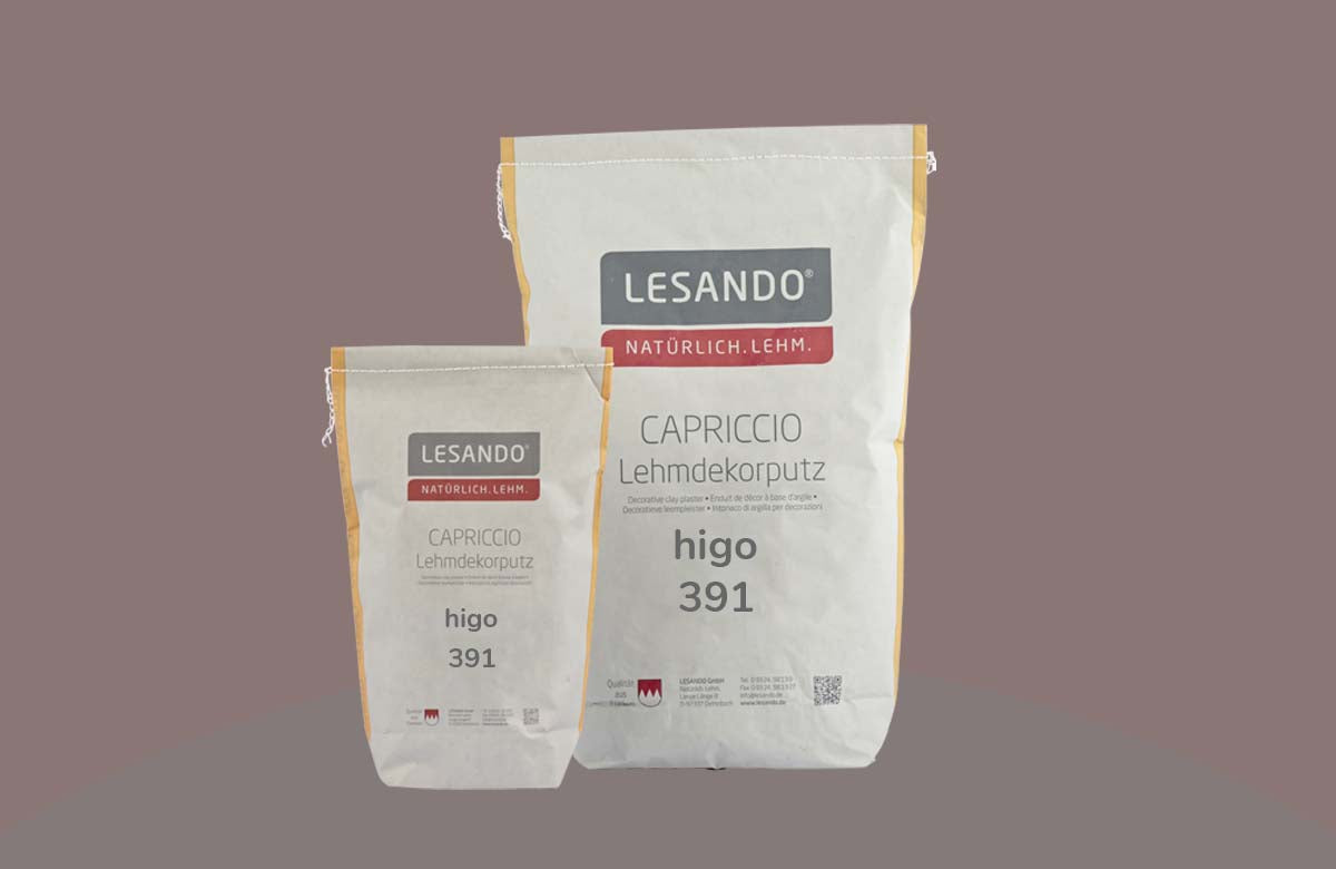 farbiger Lehmputz, Lehmdekorputz Capriccio, Farbserie puro 2