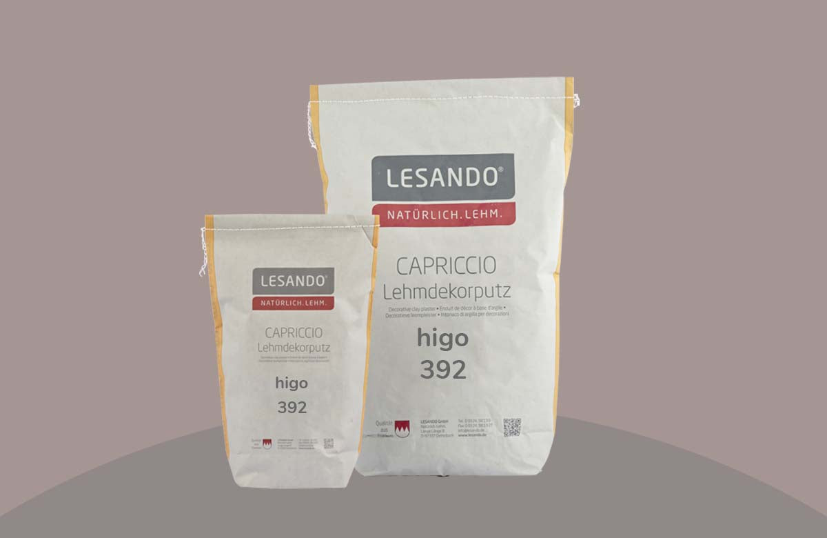 farbiger Lehmputz, Lehmdekorputz Capriccio, Farbserie puro 2