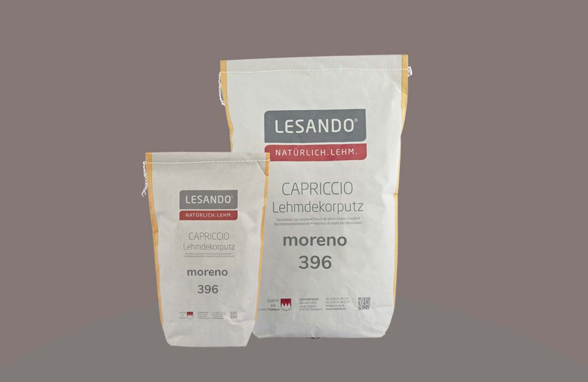 farbiger Lehmputz, Lehmdekorputz Capriccio, Farbserie puro 2