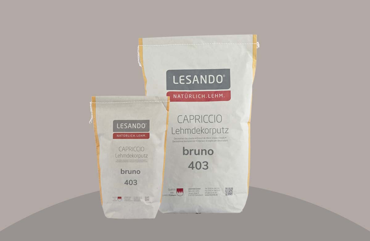 farbiger Lehmputz, Lehmdekorputz Capriccio, Farbserie puro 2