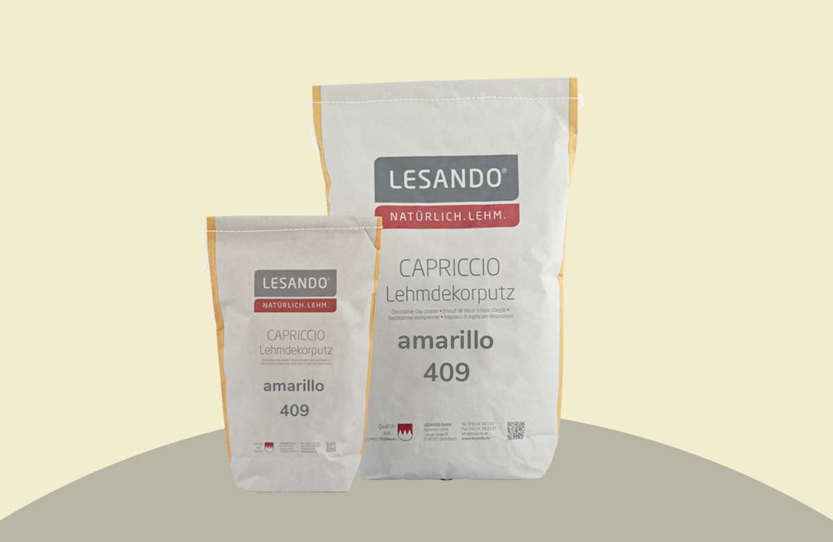 farbiger Lehmputz, Lehmdekorputz Capriccio, Farbserie modo 1