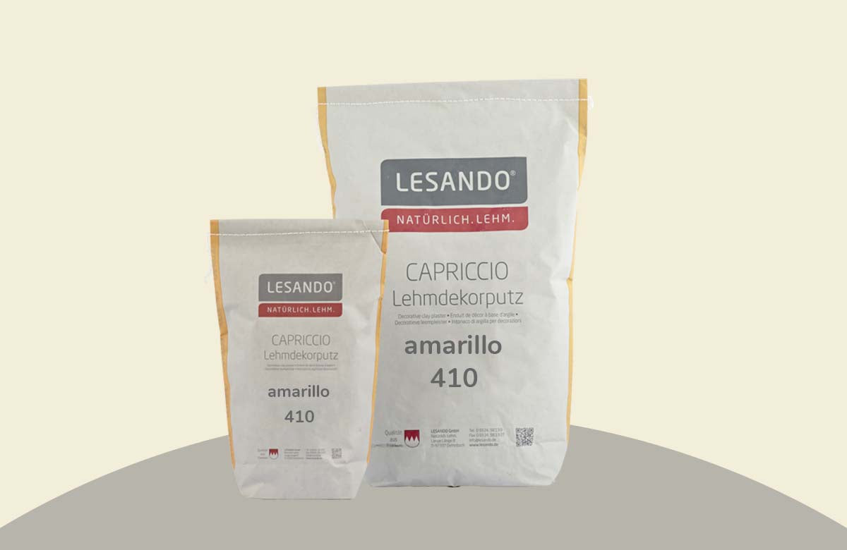 farbiger Lehmputz, Lehmdekorputz Capriccio, Farbserie modo 1