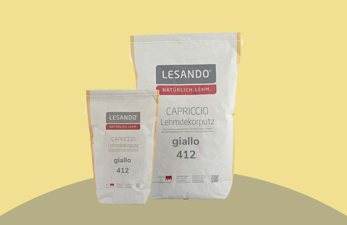 farbiger Lehmputz, Lehmdekorputz Capriccio, Farbserie modo 1