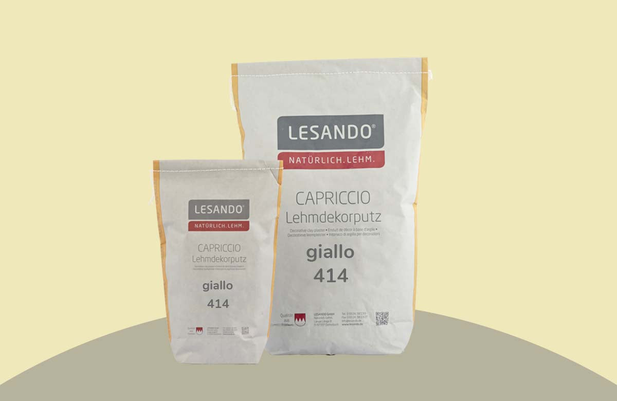 farbiger Lehmputz, Lehmdekorputz Capriccio, Farbserie modo 1
