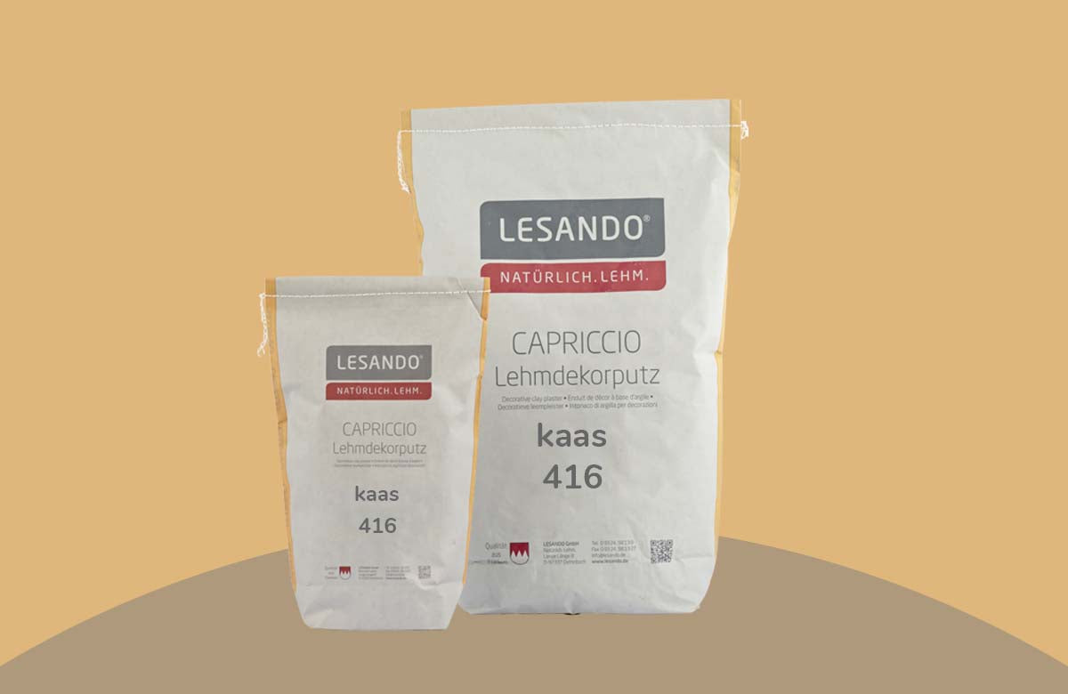 farbiger Lehmputz, Lehmdekorputz Capriccio, Farbserie modo 1