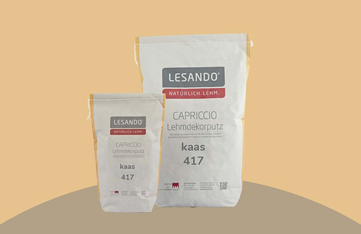 farbiger Lehmputz, Lehmdekorputz Capriccio, Farbserie modo 1