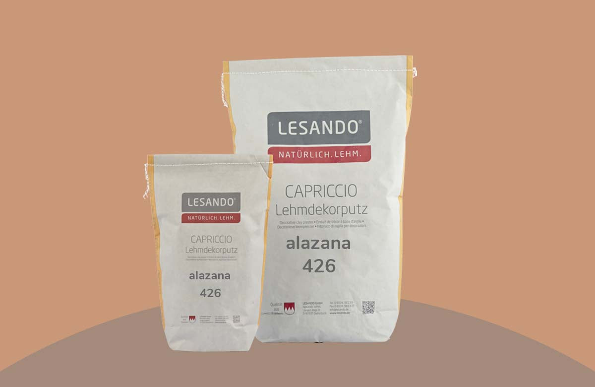 farbiger Lehmputz, Lehmdekorputz Capriccio, Farbserie modo 1