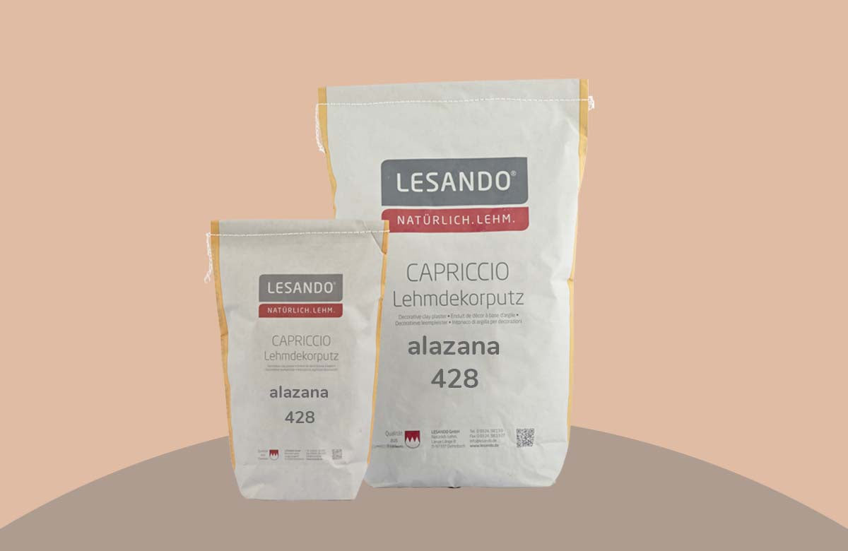 farbiger Lehmputz, Lehmdekorputz Capriccio, Farbserie modo 1