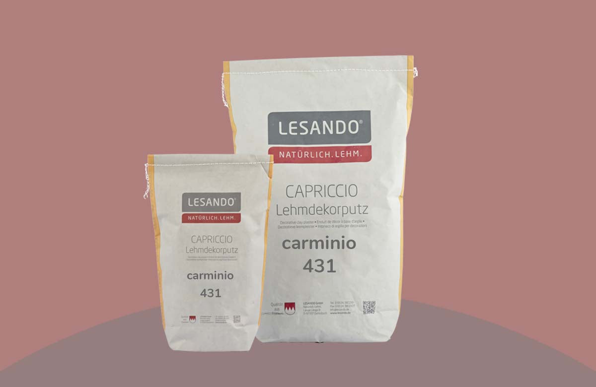 farbiger Lehmputz, Lehmdekorputz Capriccio, Farbserie modo 1