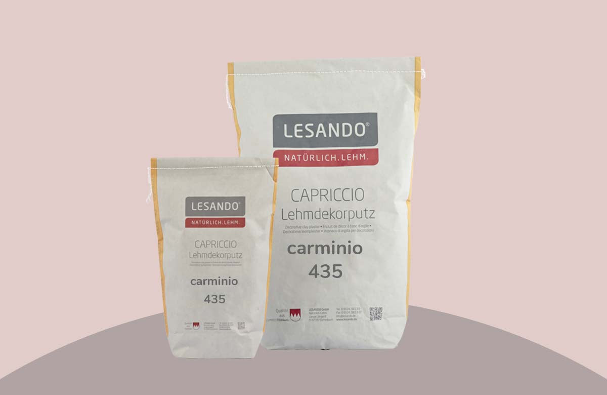 farbiger Lehmputz, Lehmdekorputz Capriccio, Farbserie modo 1