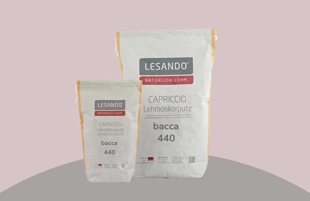 farbiger Lehmputz, Lehmdekorputz Capriccio, Farbserie modo 1
